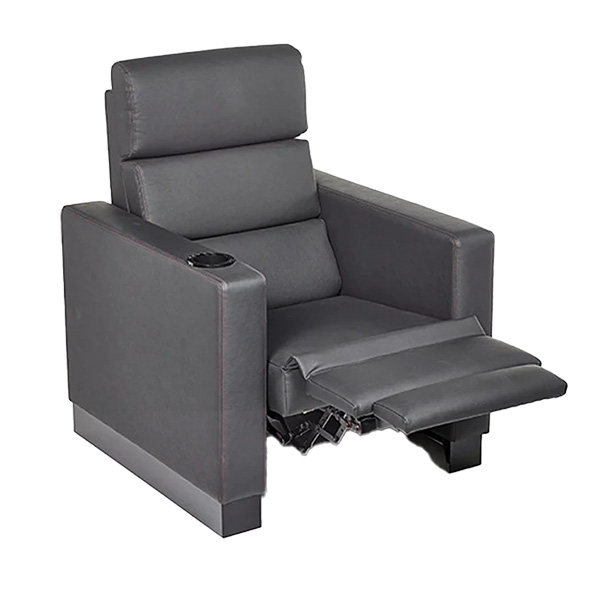 Fauteuil Home Cinema Relax Avec Porte Gobelet Position Couchée