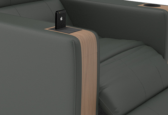 Fauteuil Home Cinema Relax Avec Support Téléphone