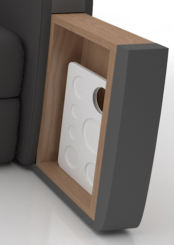Fauteuil Home Cinema Relax Avec Tiroir A Plateaux