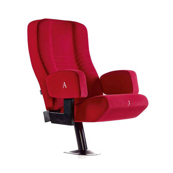 Fauteuil Cinema Confort Rouge Déplié Numérotation