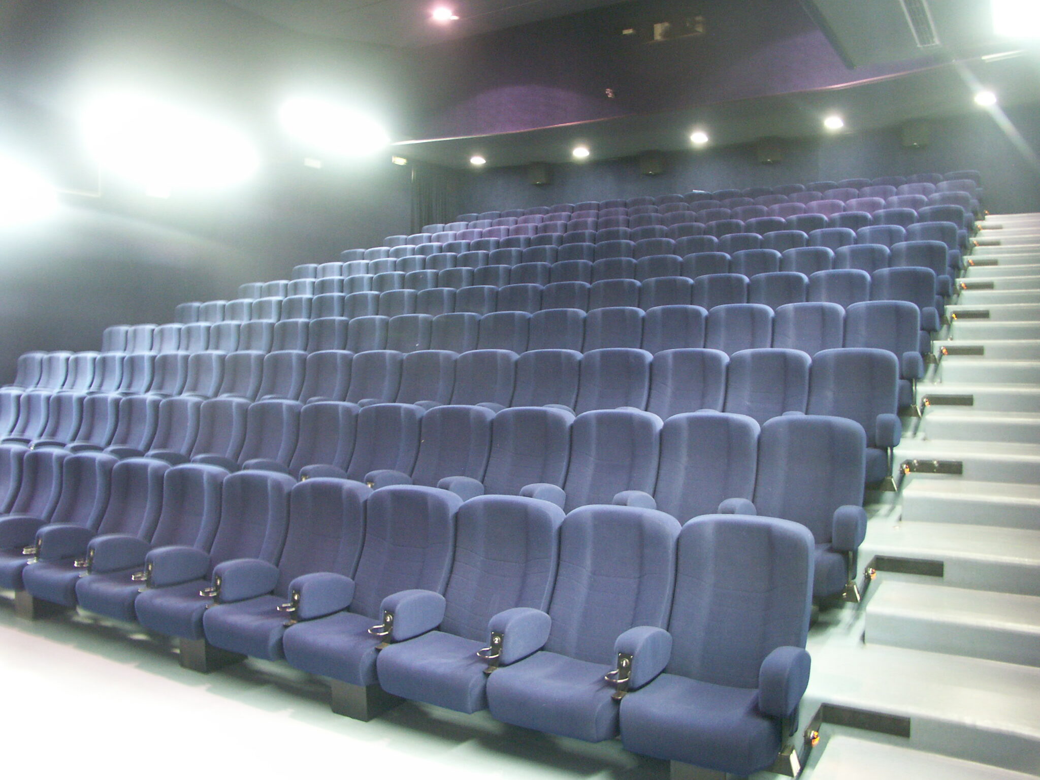 Fauteuil Cinema Vienna Bleu Ambiance Salle De Cinéma