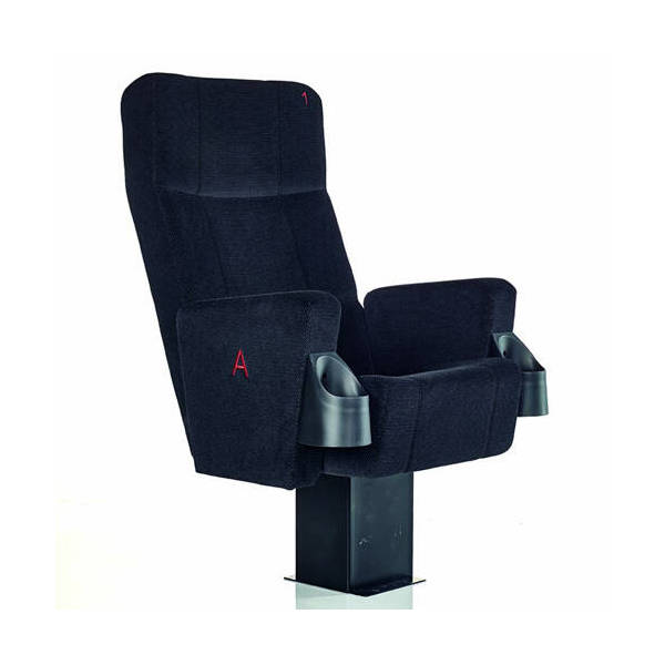 Fauteuil Cinema Locarno Noir Porte Gobelet