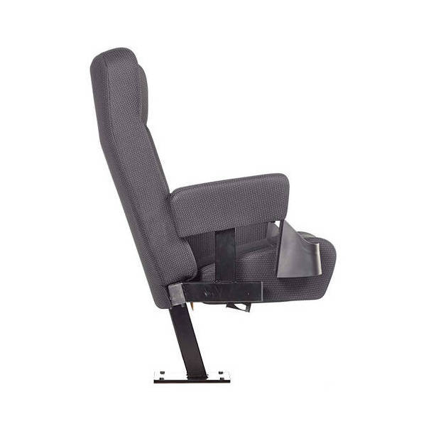 Fauteuil Cinema Locarno Gris Porte Gobelet Latéral