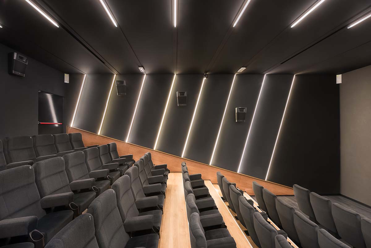 Fauteuil Cinéma Locarno Ambiance Salle de Cinéma Latéral