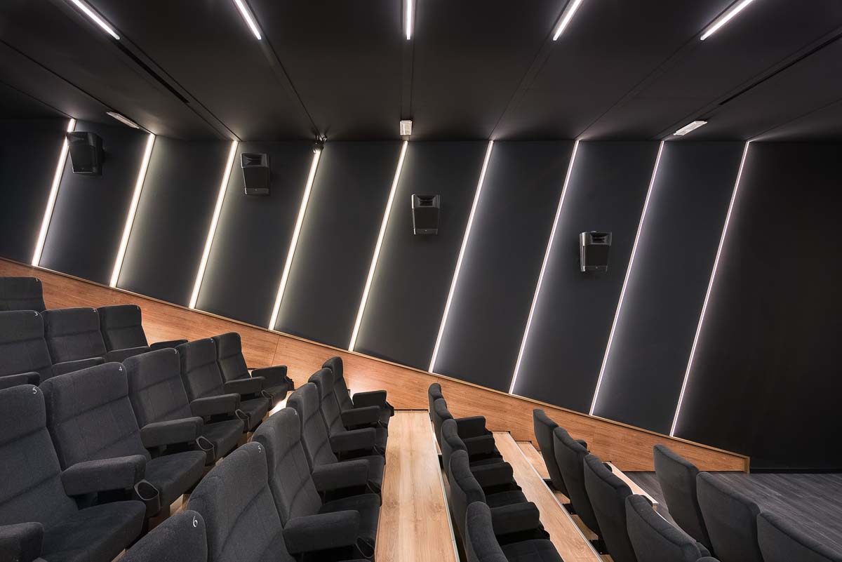 Fauteuil Cinéma Locarno Ambiance Salle de Cinéma Latéral