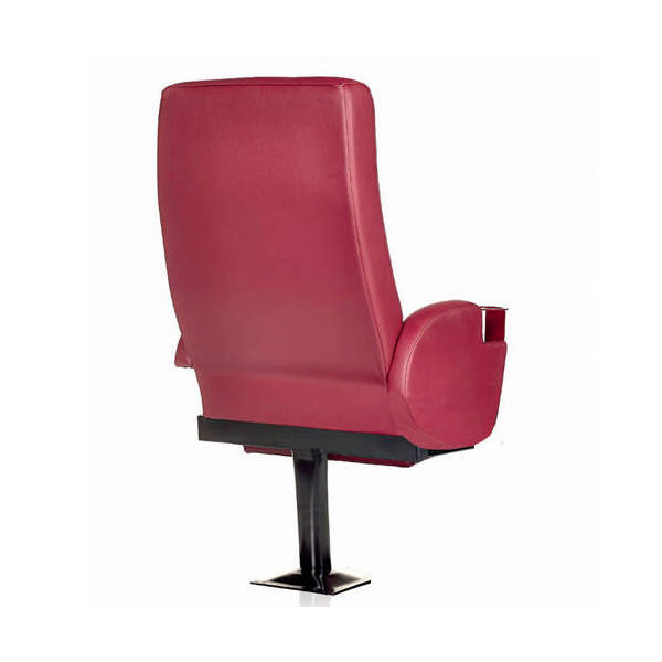 Fauteuil Cinema Vienna Cuir Rouge De Dos