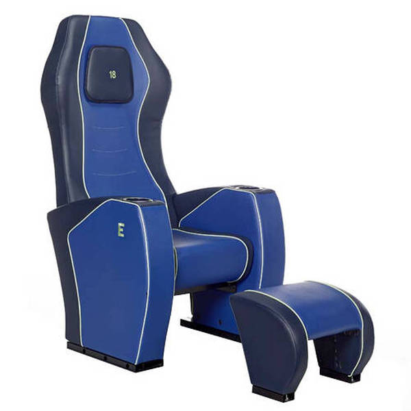 Fauteuil cinéma repose pied Como