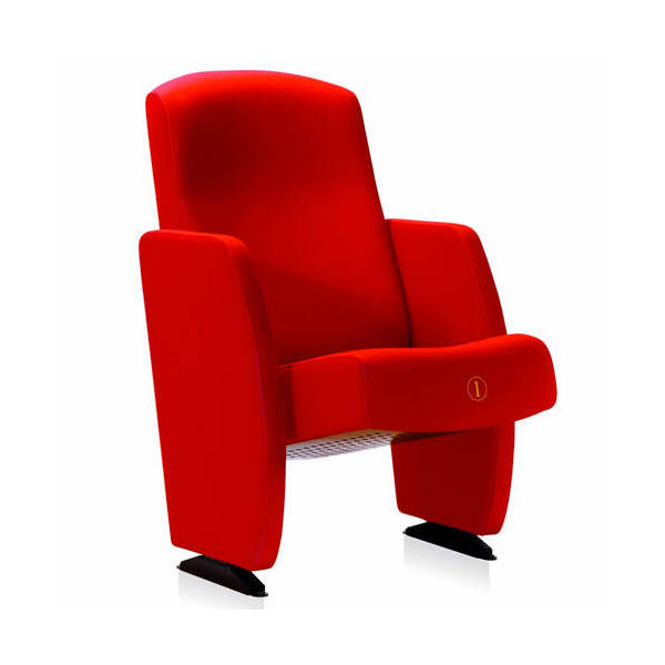 Fauteuil de théâtre Etoile - Face - Assise dépliée