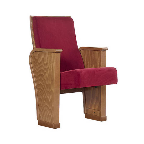 Fauteuil Legnano variante Rouge - Face Assise Repliée