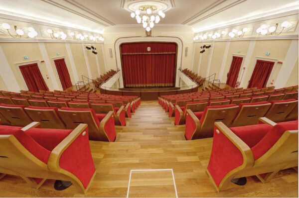 Fauteuils Théâtre Legnano Rouge Salle De Théâtre