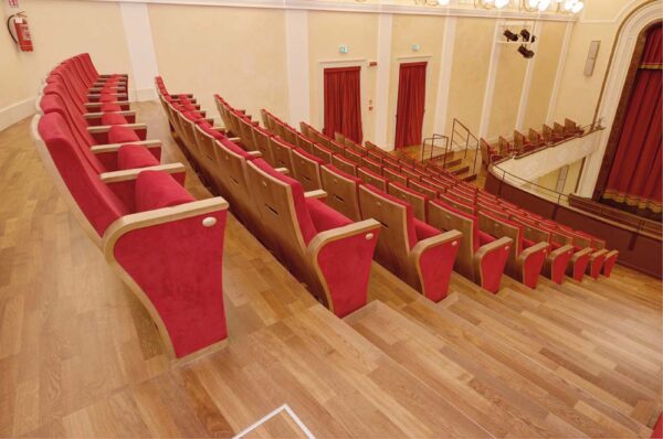 Fauteuils Théâtre Legnano Rouge Salle De Théâtre