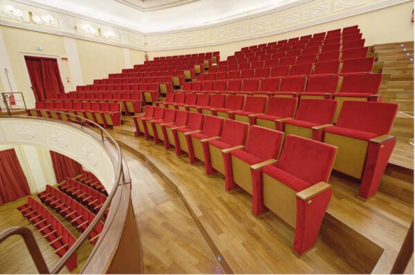 Fauteuils Théâtre Legnano Rouge Salle De Théâtre