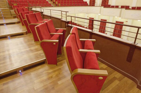 Fauteuils Théâtre Legnano Rouge Salle De Théâtre