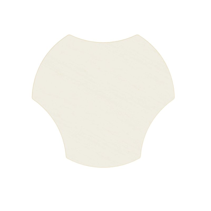 Table scolaire 3 personnes Trisix – Image 3