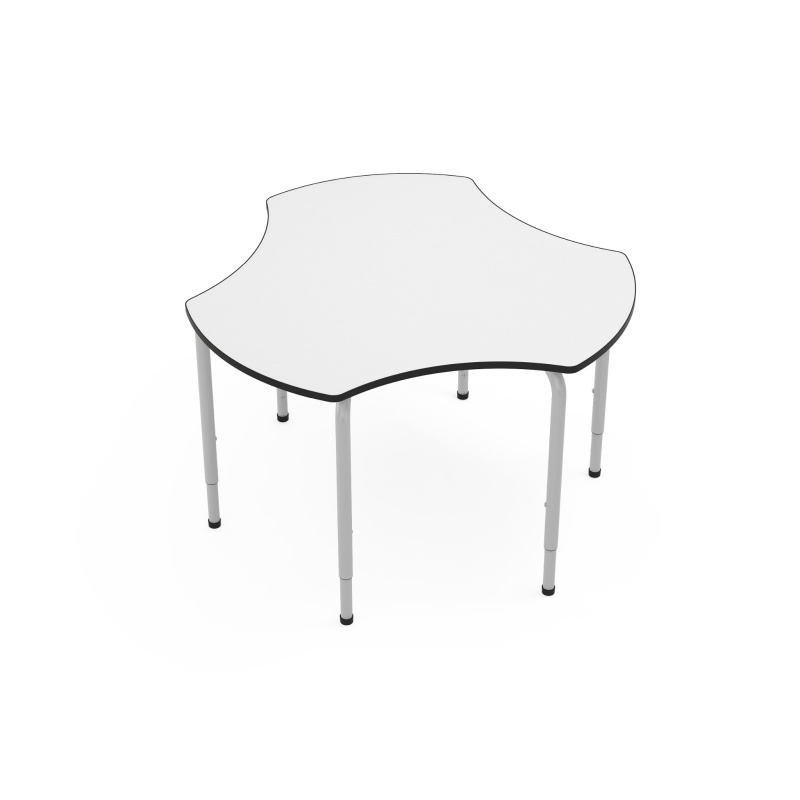 Table scolaire 3 personnes Trisix – Image 2