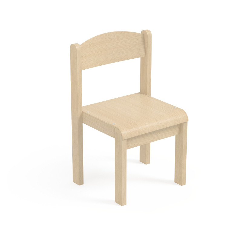 Chaise pour école en bois