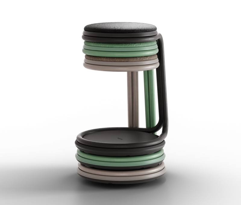 Tabouret école Jon – Image 2