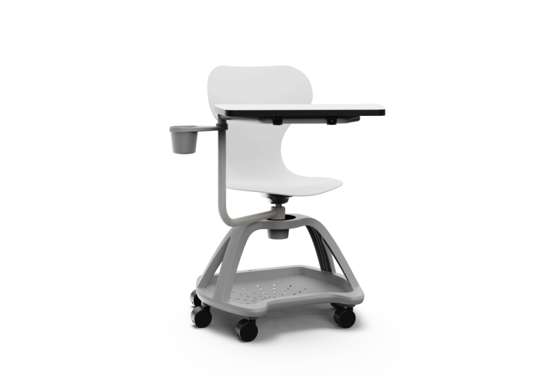 Chaise roulante avec tablette écritoire MIA – Image 2
