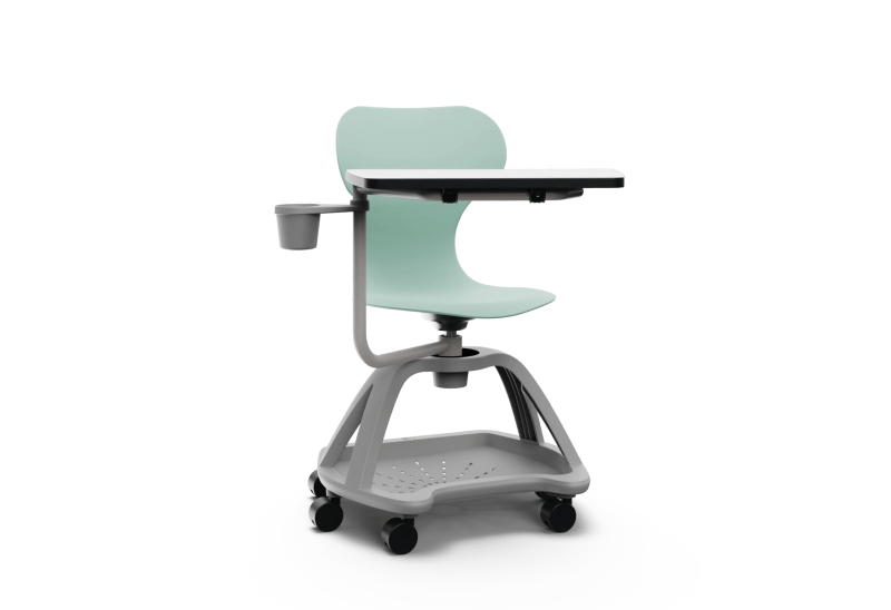 Chaise roulante avec tablette écritoire MIA – Image 3