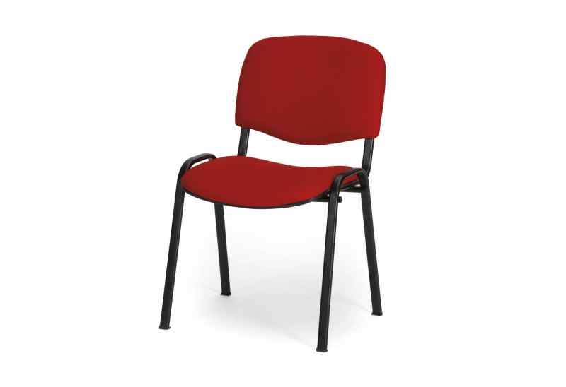 Chaise de conférence en tissu Dan – Image 2