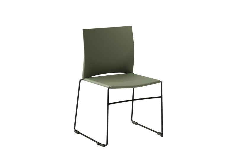 Chaise de réunion empilable Lin – Image 8