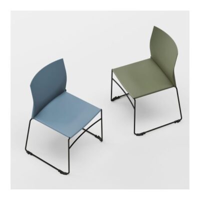 Chaise de réunion empilable Lin