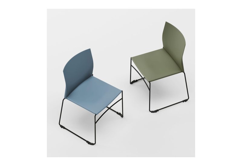 Chaise de réunion empilable Lin