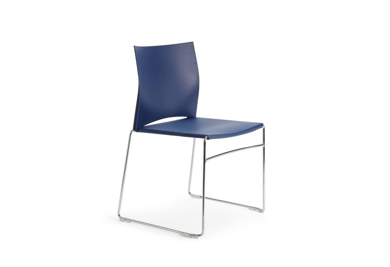 Chaise de réunion empilable Lin – Image 5