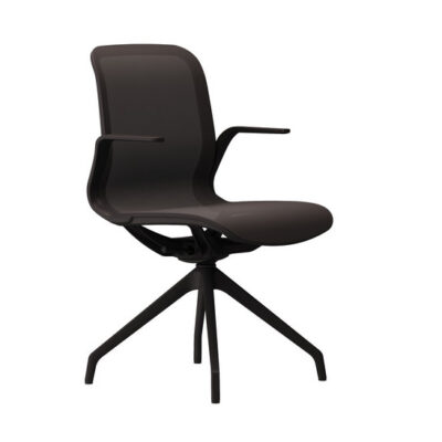 Chaise de réunion dossier résille Trama