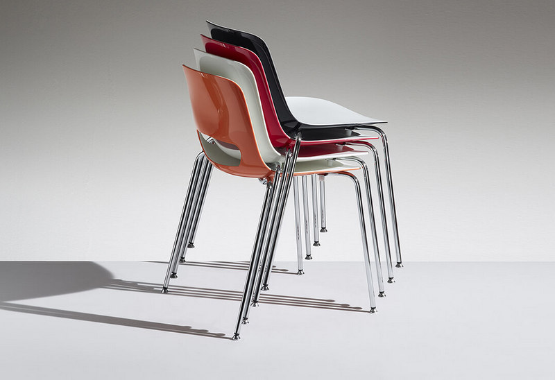 Chaise empilable Lucky – Image 2