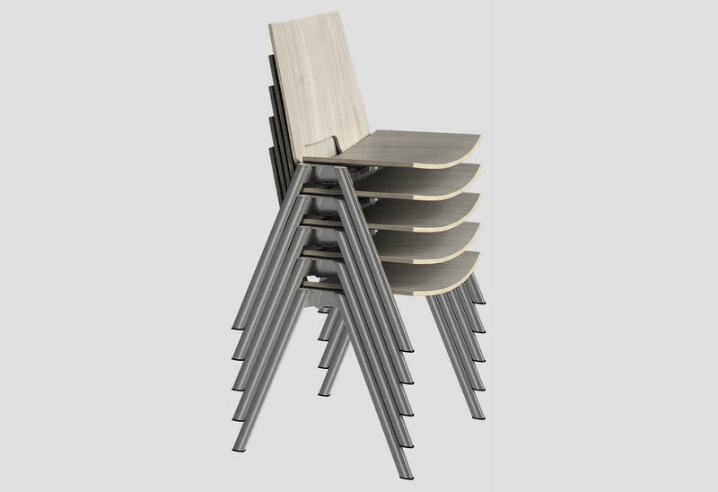 Chaise empilable pliante HL3 – Image 5