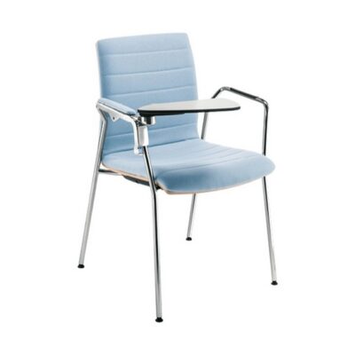 Chaise rembourrée avec tablette escamotable Q2