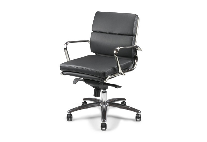 Chaise de direction cuir noir E-Lite – Image 7