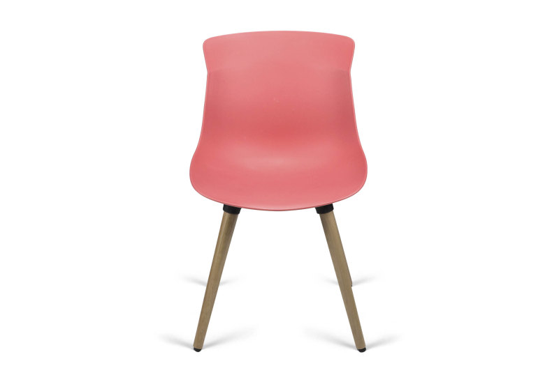 Siège de réunion pieds bois style scandinave Lux – Image 7